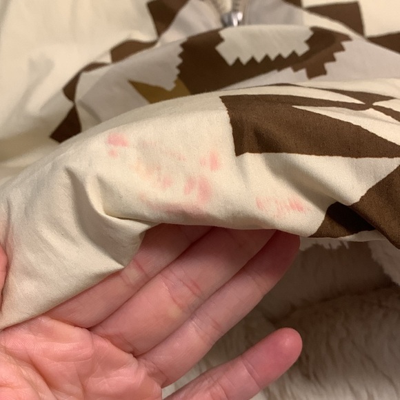 SOLD Polo by Ralph Lauren Unisex Aztec print down-lined winter coat - Picture 9 of 9